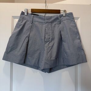 Banana Republic Striped Cotton Shorts